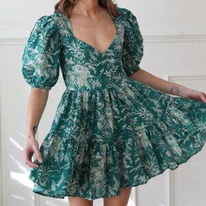 Mille Sigrid Jade Paradise Mini Dress - Sz. XL